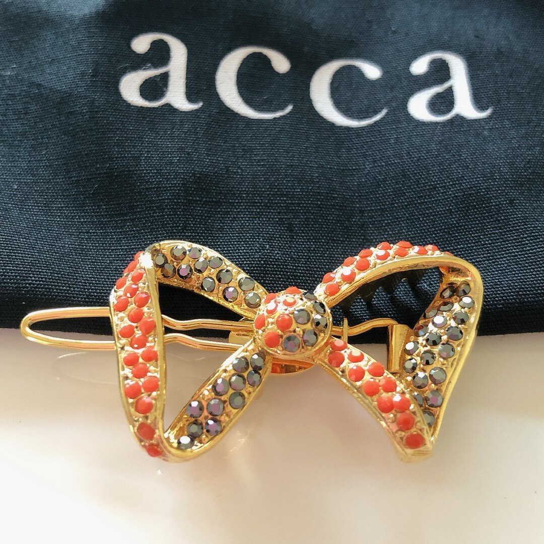 acca - アッカ リボン ピンの通販 by ちびちびちゃんshop|アッカなら