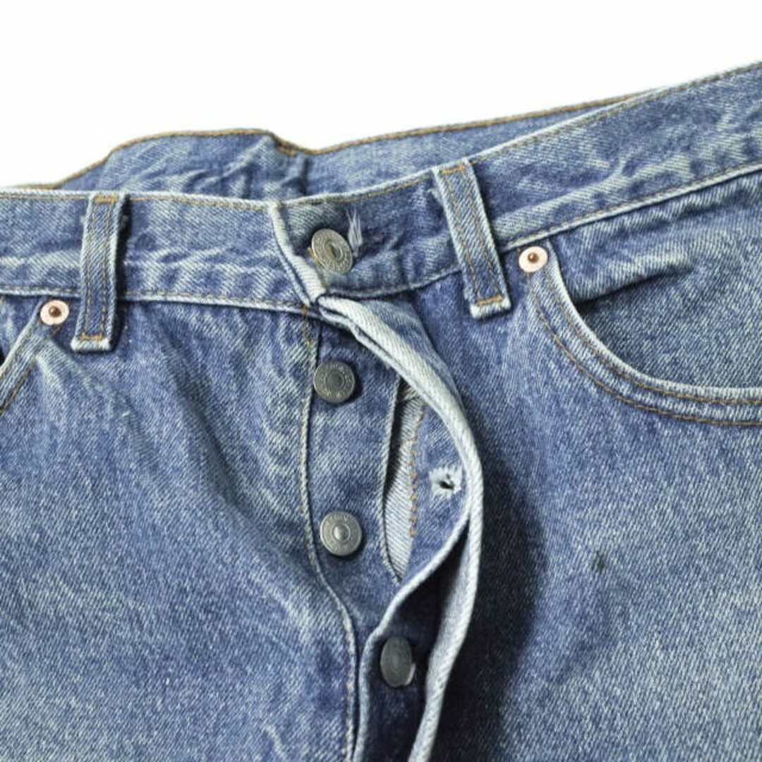 90'sビンテージ!1991年アメリカ製 Levi's501 グランジデニム - デニム