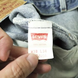 500450● LEVI'S 501 デニム 38 MADE IN USA