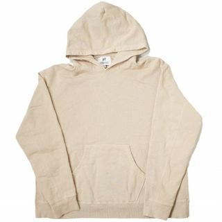 HABANOS ハバノス 日本製 LOOSE HOODED PARKA オーバーサイズ スウェットプルオーバーパーカー L ピンクベージュ HBNS トップス【中古】【HABANOS】(パーカー)