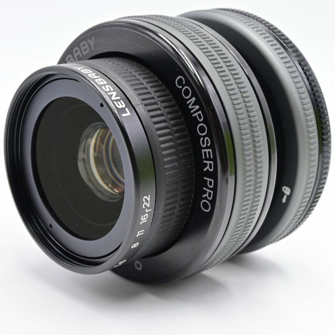 Lensbaby ティルトレンズ Composer Pro II with Sweet 80 ニコン Fマウント 焦点距離80mm F2.8 - 4