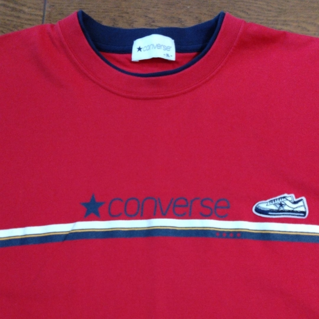 CONVERSE(コンバース)の【新品未使用】コンバース  Tシャツ  3 L  ビッグサイズ メンズのトップス(Tシャツ/カットソー(半袖/袖なし))の商品写真