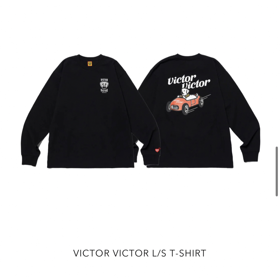 HUMAN MADE  VICTOR VICTOR L/S T-SHIRT  L