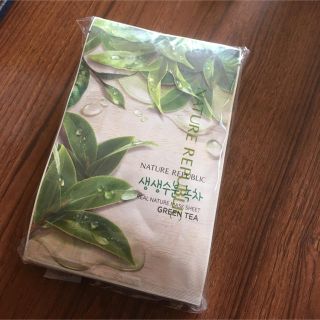 ネイチャーリパブリック(NATURE REPUBLIC)のGong様＊NATURE REPUBLIC パック＊グリーンティー(パック/フェイスマスク)