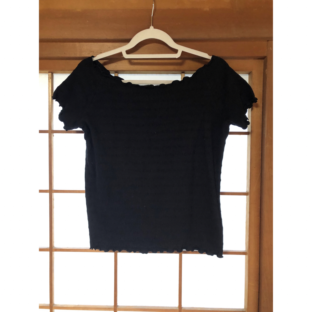 GU(ジーユー)のレディース　ワッフルT  レディースのトップス(Tシャツ(半袖/袖なし))の商品写真