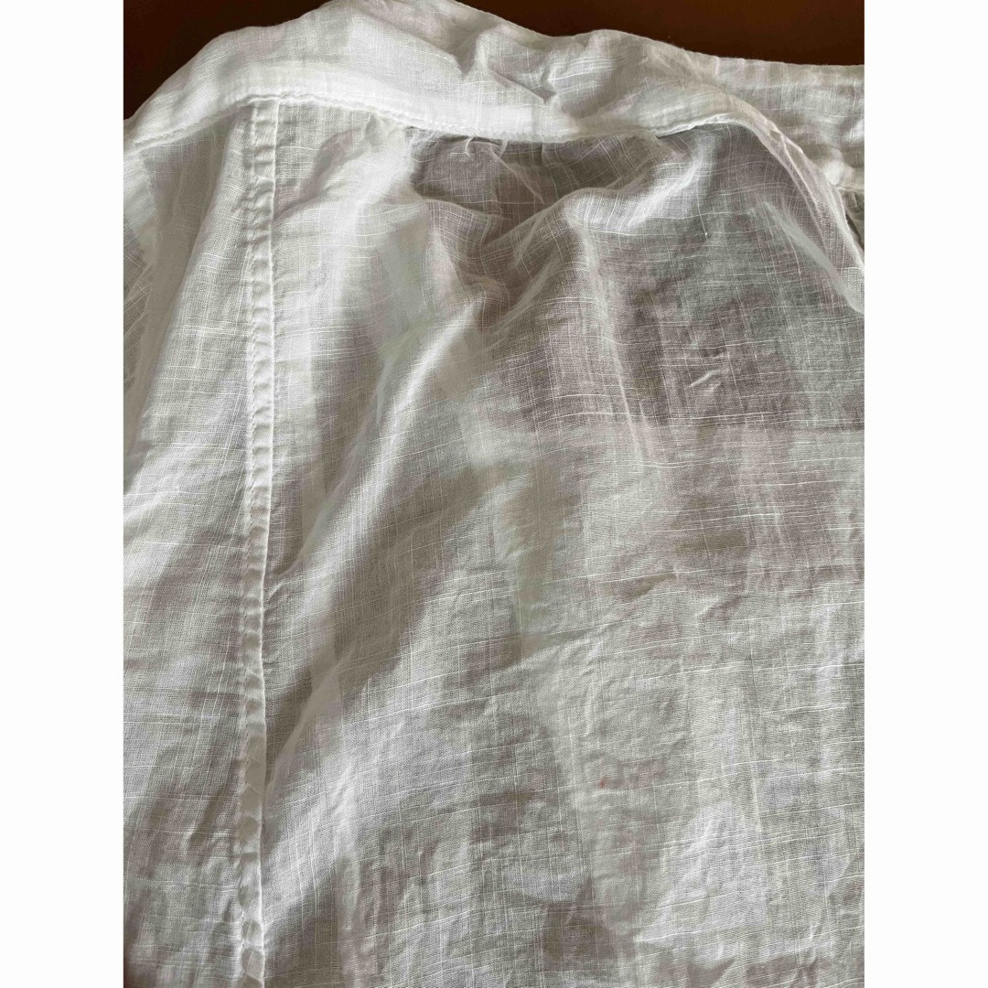 KAPITAL(キャピタル)のキャピタル　チュニックブラウス  ウエスト紐通し　白 レディースのトップス(シャツ/ブラウス(長袖/七分))の商品写真