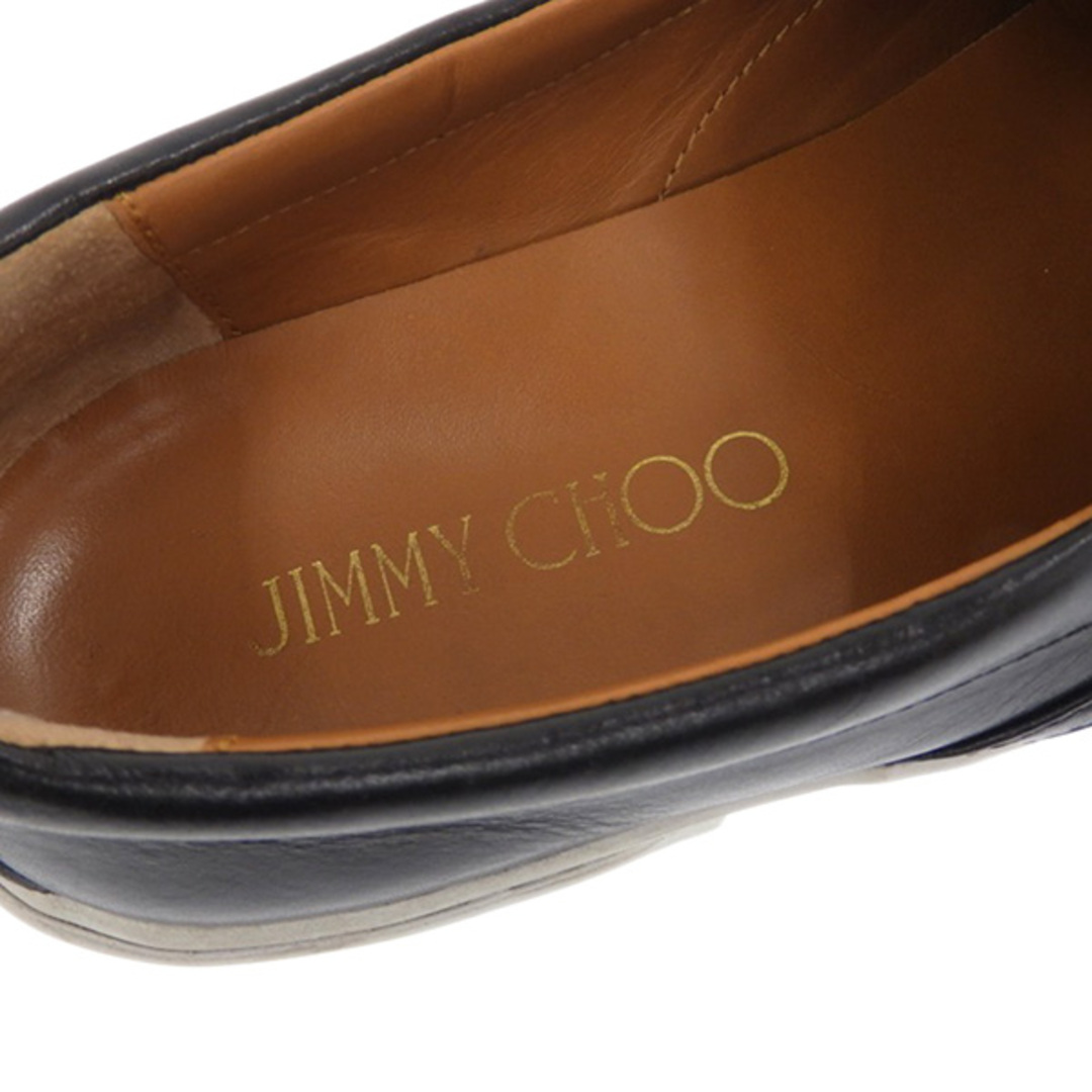 JIMMY CHOO(ジミーチュウ)のジミーチュウ JIMMY CHOO タッセル ローファー スリッポン スニーカー 黒 37 Y01243 レディースの靴/シューズ(スニーカー)の商品写真