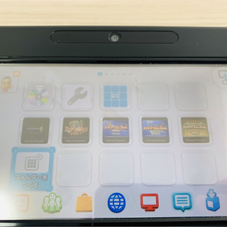 ウィーユー(Wii U)のWiiU プレミアムセットFE 5作品DL済 純正プロコントローラー付き(家庭用ゲーム機本体)