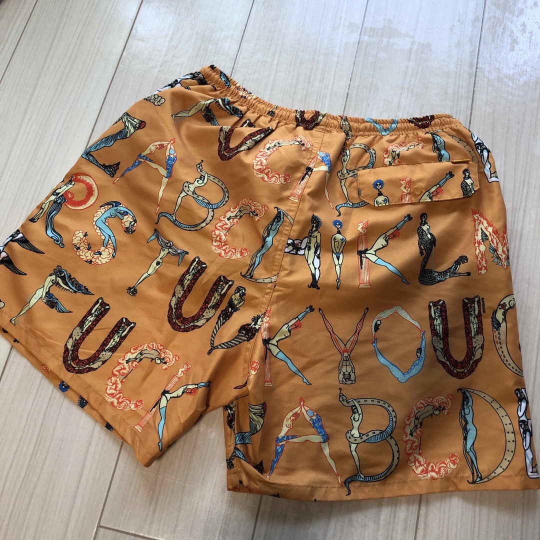 Supreme Alphabet Water Short オレンジ S国内正規品