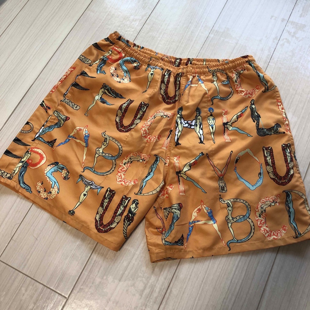 Supreme Alphabet Water Short オレンジ S国内正規品