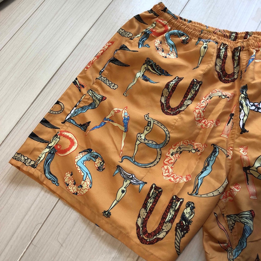 Supreme Alphabet Water Short オレンジ S国内正規品