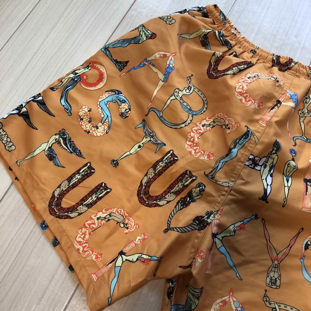 18SS Supreme Alphabet Water Short オレンジ - ショートパンツ