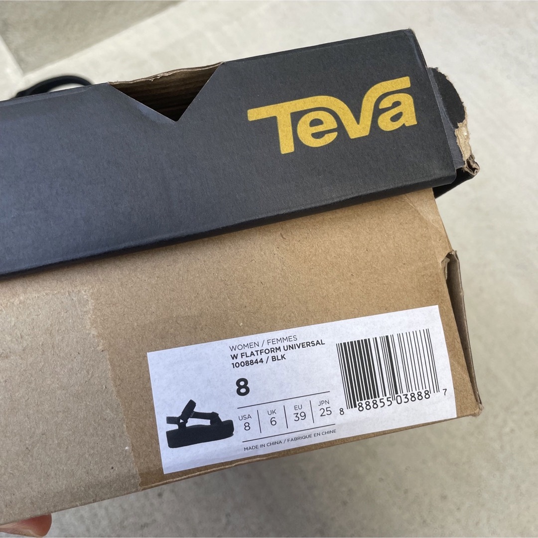 Teva  厚底サンダル　レディース　25cm 5