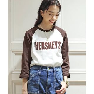 ドゥーズィエムクラス(DEUXIEME CLASSE)のMUSE HERSHEY’S ハーシーズ　ラグラン Tシャツ(Tシャツ(長袖/七分))