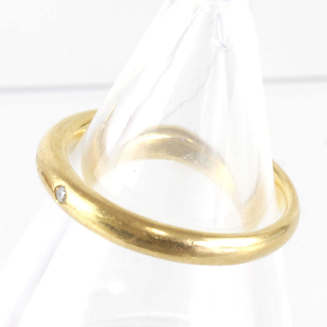 BURBERRY(バーバリー)の『USED』 K18 BURBERRY リング・指輪 ダイヤモンド 0.02ct 3.6g 11号【中古】 レディースのアクセサリー(リング(指輪))の商品写真
