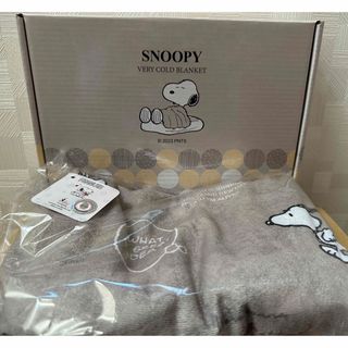 スヌーピー(SNOOPY)のSNOOPY スヌーピー　めちゃ冷え　タオルケット　ブランケット(キャラクターグッズ)