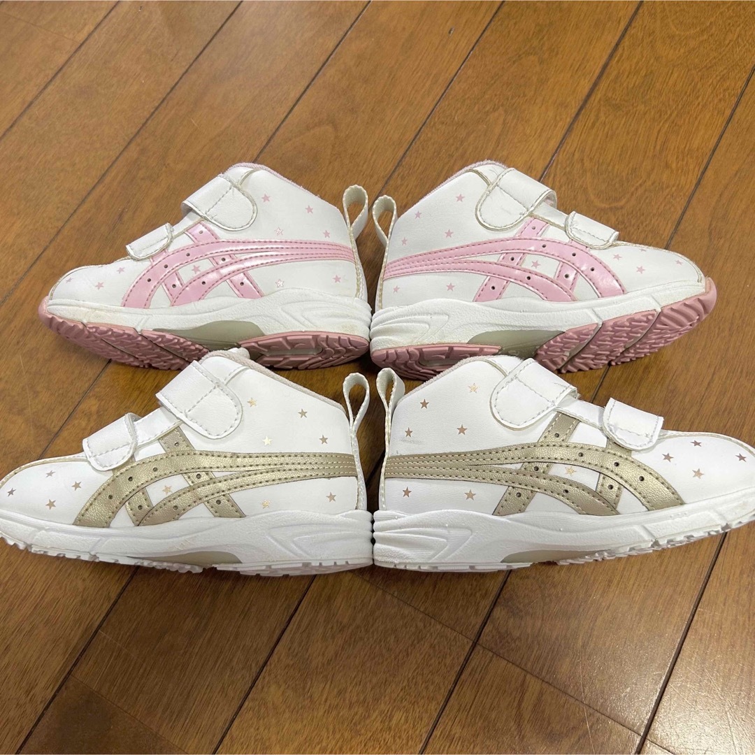 asics(アシックス)のasics スクスク キッズシューズ 2足セット　13.5 / 14.5  キッズ/ベビー/マタニティのベビー靴/シューズ(~14cm)(スニーカー)の商品写真