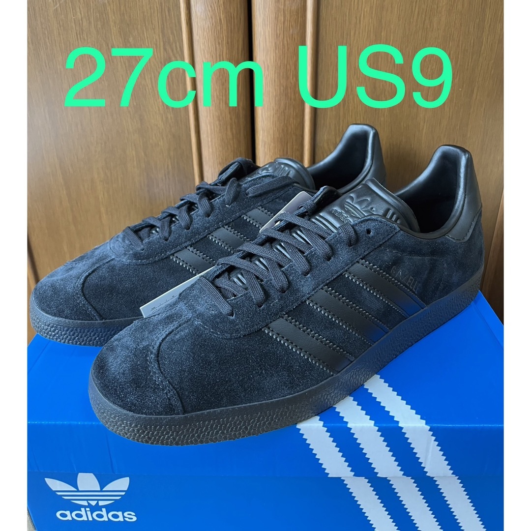 adidas Gazelle ガゼル コアブラック 24cm-