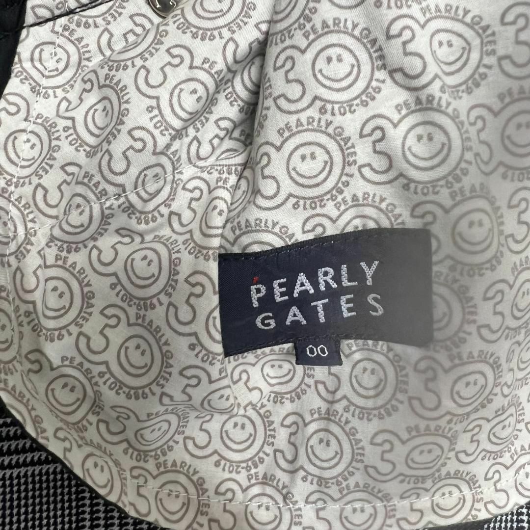 PEARLY GATES(パーリーゲイツ)のPEARLYGATES　30周年　千鳥柄　ドット柄　スカート　グレー スポーツ/アウトドアのゴルフ(ウエア)の商品写真