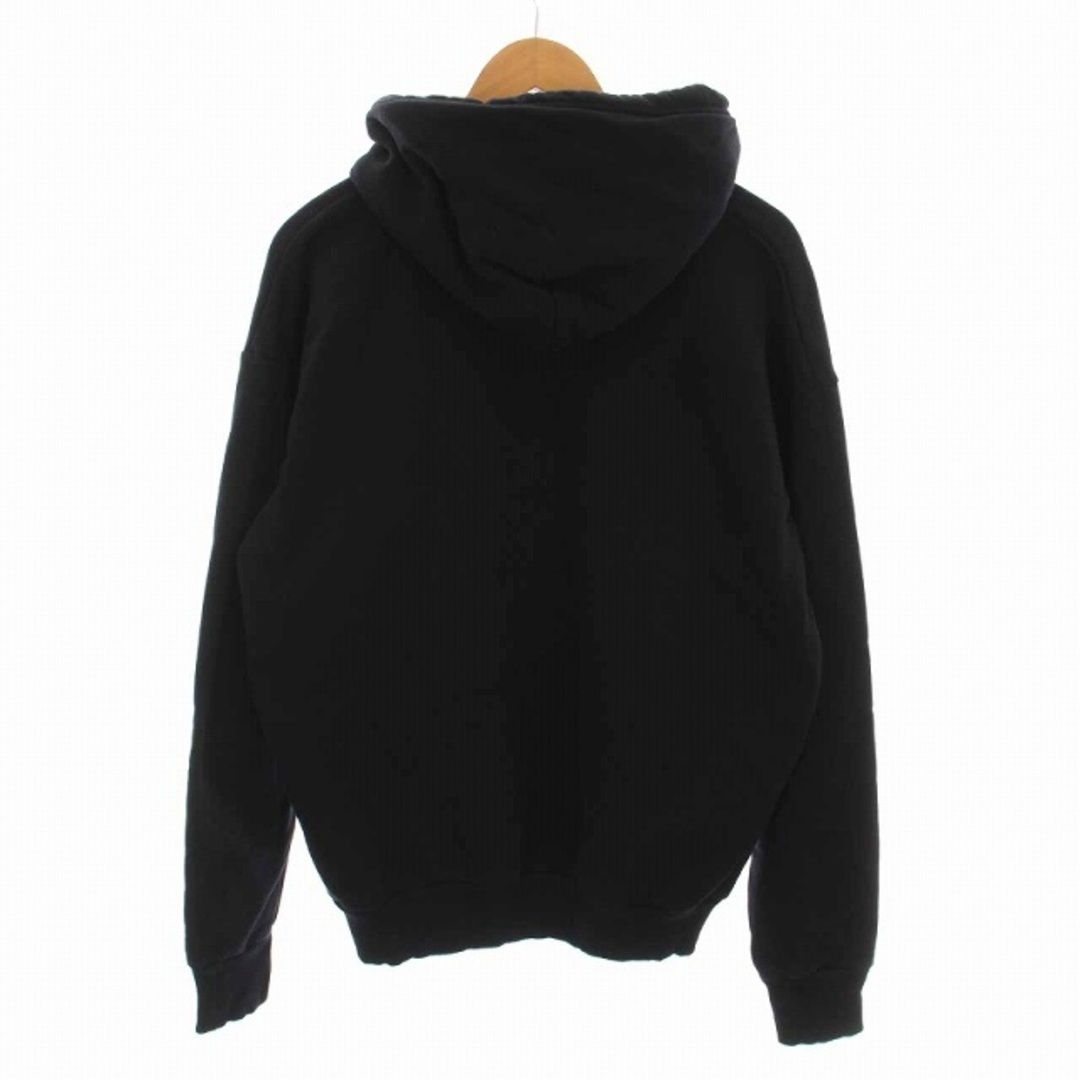 DIESEL - DIESEL パーカー スウェット プルオーバー ロゴ 長袖 S 黒