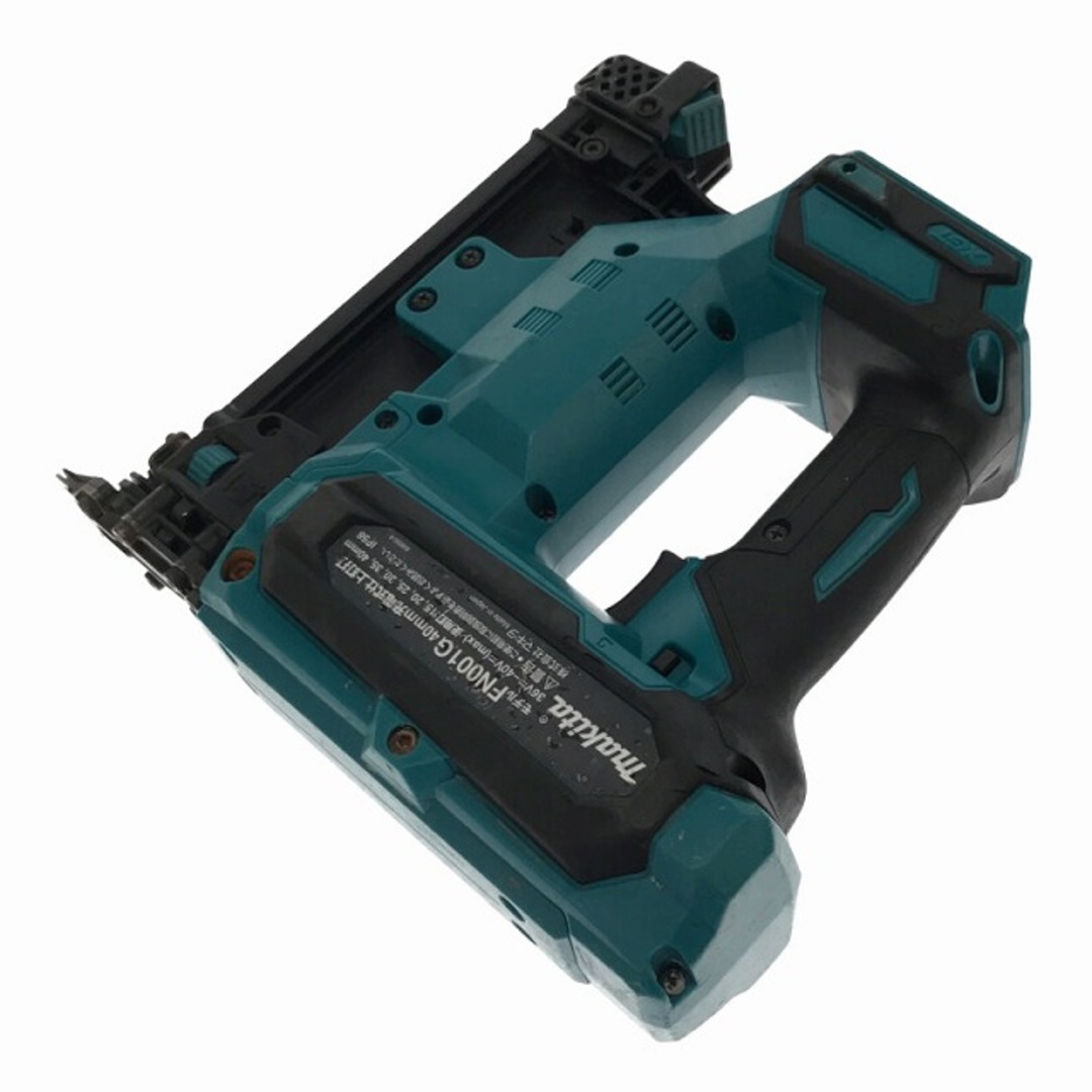 ☆品☆ makita マキタ品 40Vmax 仕上げ釘打ち機 FN001G 本体+バッテリー１個(40V 2.5Ah)エアーツール エア釘打機 74352