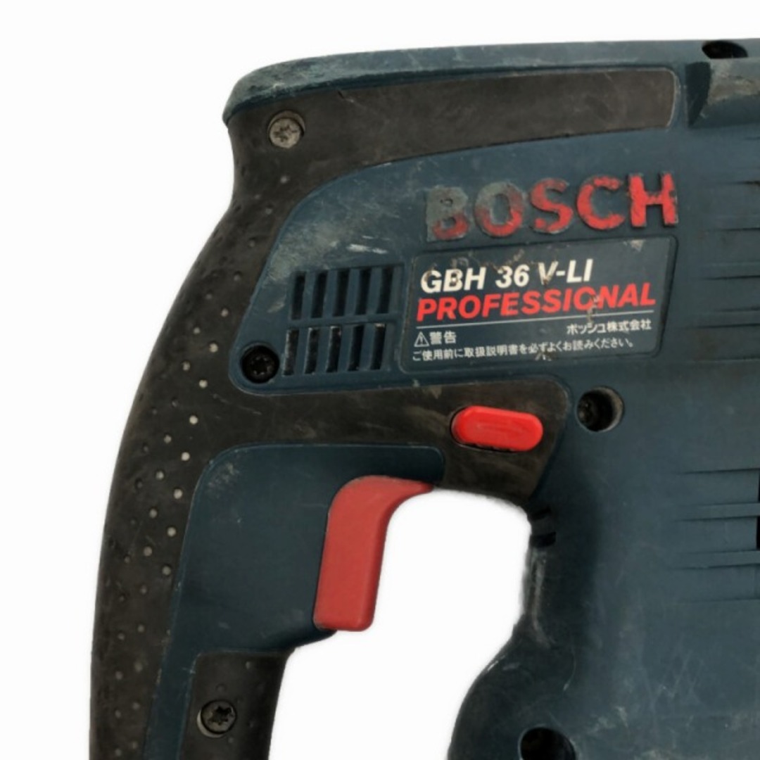 ☆中古品☆BOSCH ボッシュ 36V バッテリーハンマードリル GBH36V-LI バッテリー2個(2.0Ah) 充電器 ケース付  充電式ハンマドリル 75064