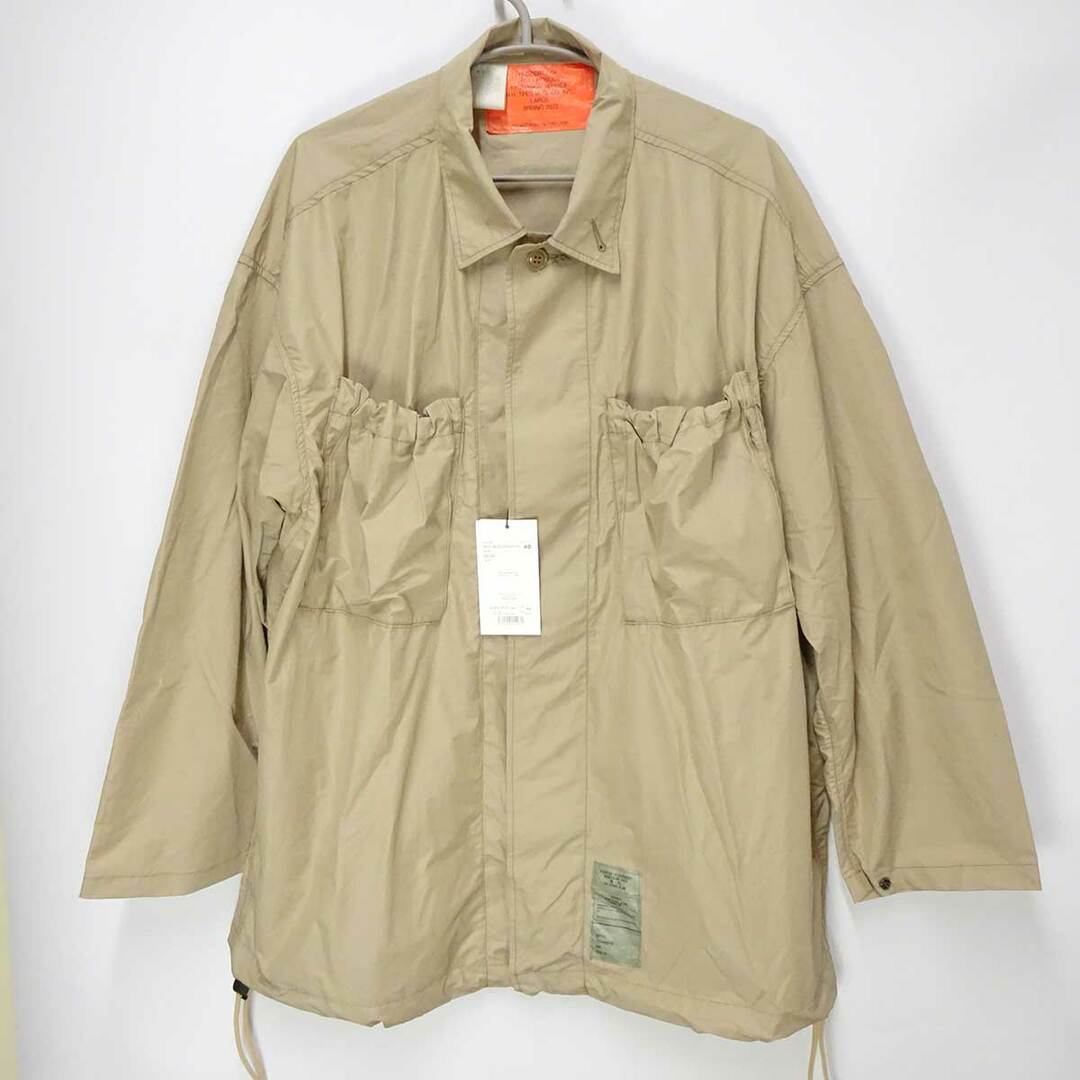 【未使用】エヌハリウッド N.HOOLYWOOD TEST PRODUCT EXCHANGE SERVICE ミリタリージャケット BLOUSON 40 ベージュ 9231BL02002 メンズ メンズのジャケット/アウター(その他)の商品写真