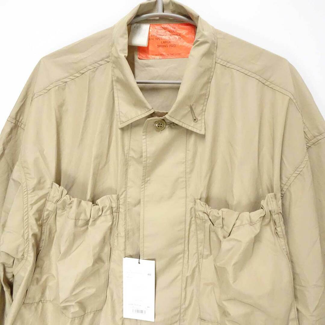 【未使用】エヌハリウッド N.HOOLYWOOD TEST PRODUCT EXCHANGE SERVICE ミリタリージャケット BLOUSON 40 ベージュ 9231BL02002 メンズ メンズのジャケット/アウター(その他)の商品写真