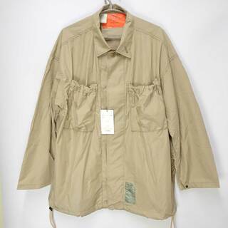 【未使用】エヌハリウッド N.HOOLYWOOD TEST PRODUCT EXCHANGE SERVICE ミリタリージャケット BLOUSON 40 ベージュ 9231BL02002 メンズ(その他)