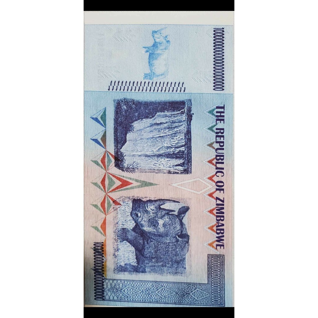 １。ジンバブエドル　記念貨幣　1000兆ドル　10枚 エンタメ/ホビーのコレクション(その他)の商品写真