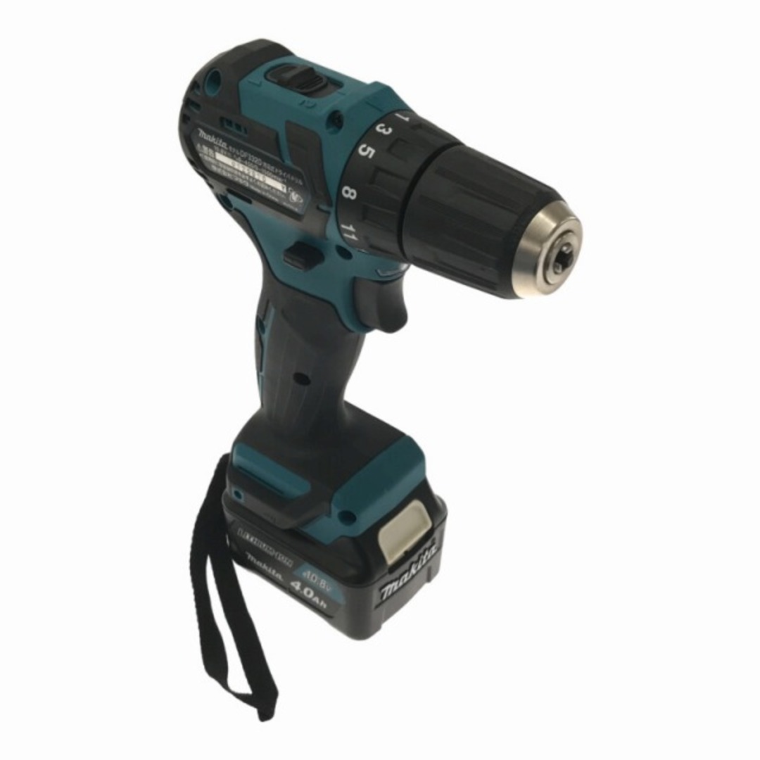 ☆美品☆makita マキタ 10.8V 充電式ドライバドリル DF332DSMX バッテリー2個(4.0Ah) 充電器 ケース付 コードレス  ドリルドライバー 75531