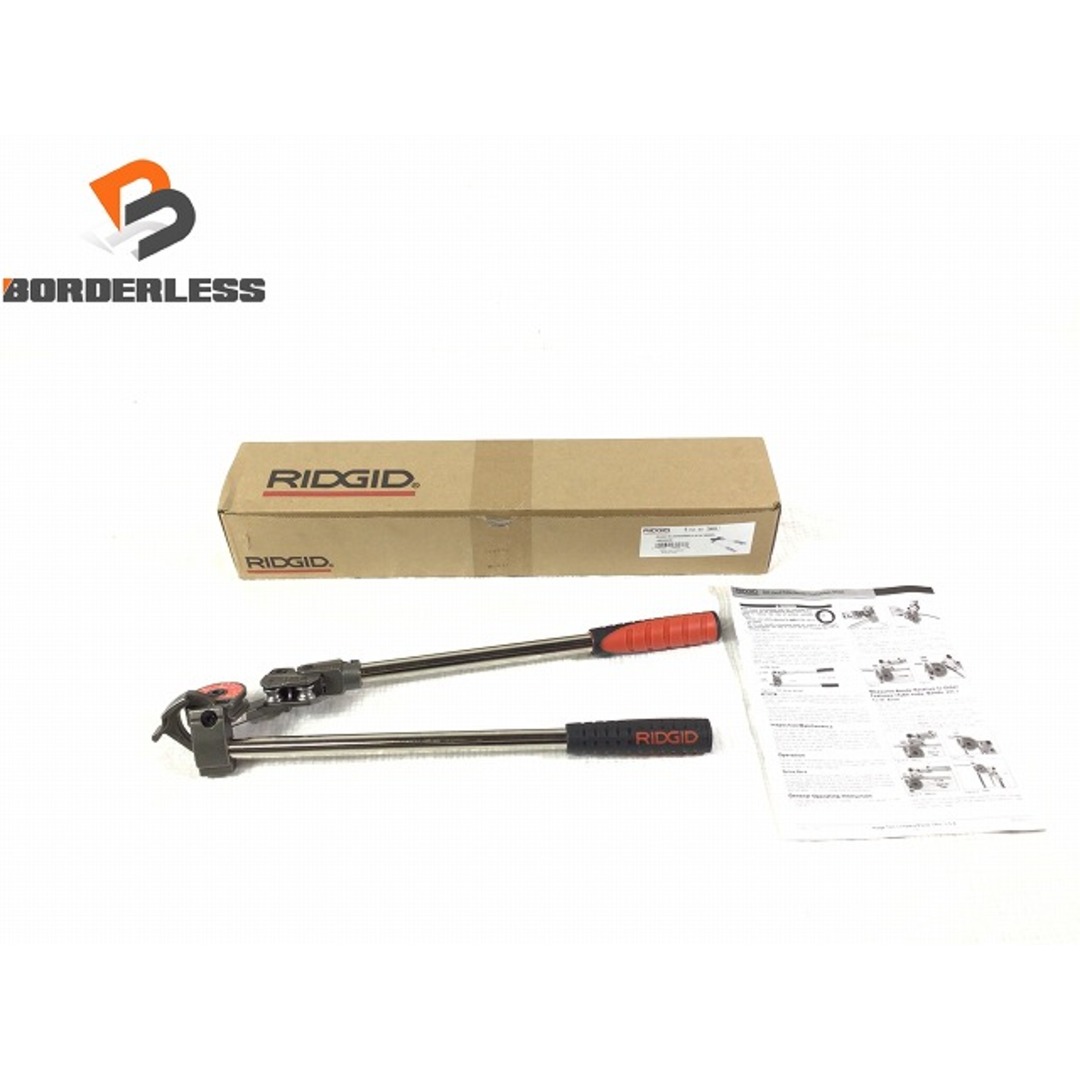 ☆未使用品☆ RIDGID リジッド ヘビーデューティベンダー No.605(608M)-2 5/16''(8MM) 手工具 ハンドツール 74208