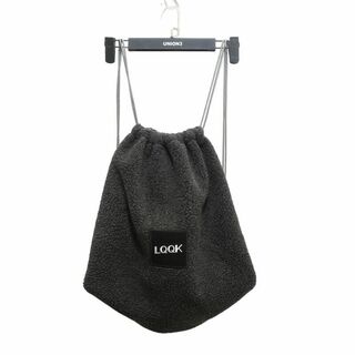 LQQK STUDIO Wool Fleece Drastring Bag(バッグパック/リュック)