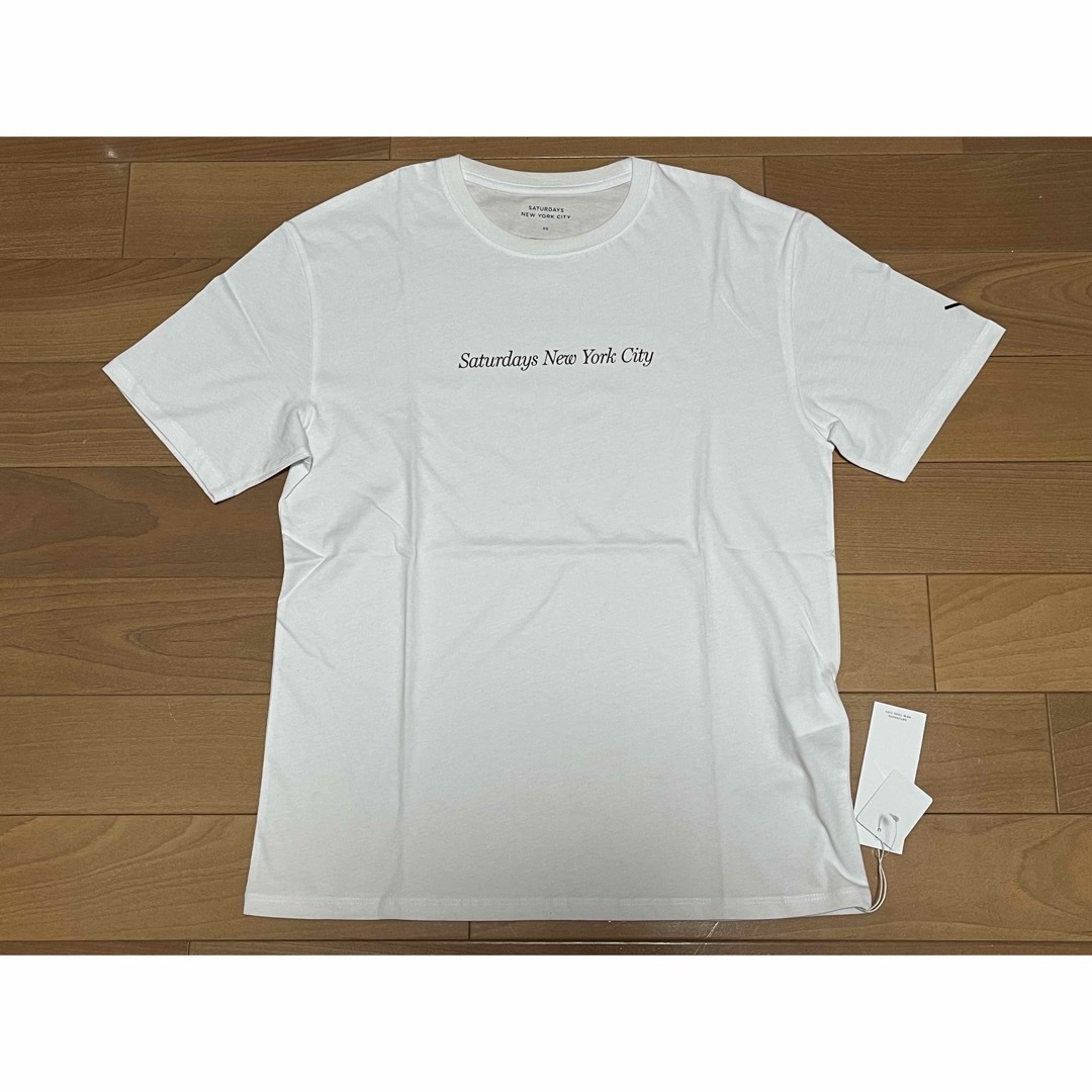 サタデーズ Tシャツ ホワイト XS 新品未使用