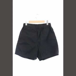 アンユーズド(UNUSED)のアンユーズド UNUSED 19SS shorts. シルク混 ハーフパンツ 黒(ショートパンツ)