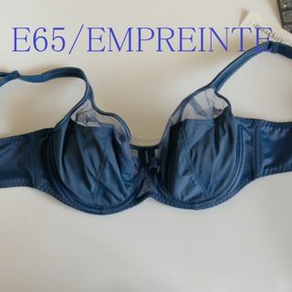 E65☆EMPREINTE オンプランテ高級海外 ブルー　フルカップブラ(ブラ)