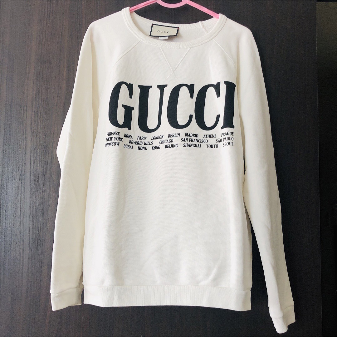 GUCCI シティプリントトレーナー | フリマアプリ ラクマ