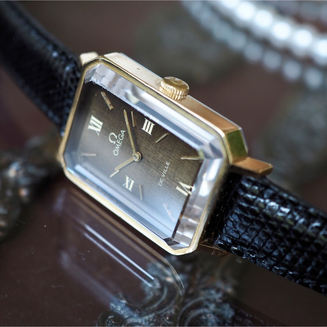OMEGA(オメガ)の超希少✨OMEGA オメガ グリマデザイン エメラルドライン✨ロレックス レディースのファッション小物(腕時計)の商品写真