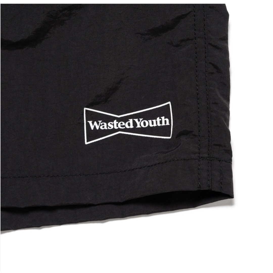 Wasted Youth SWIM SHORTS 黒