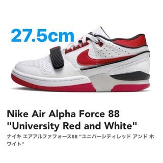 ナイキ(NIKE)のNike Air Alpha Force 88 RED 赤(スニーカー)