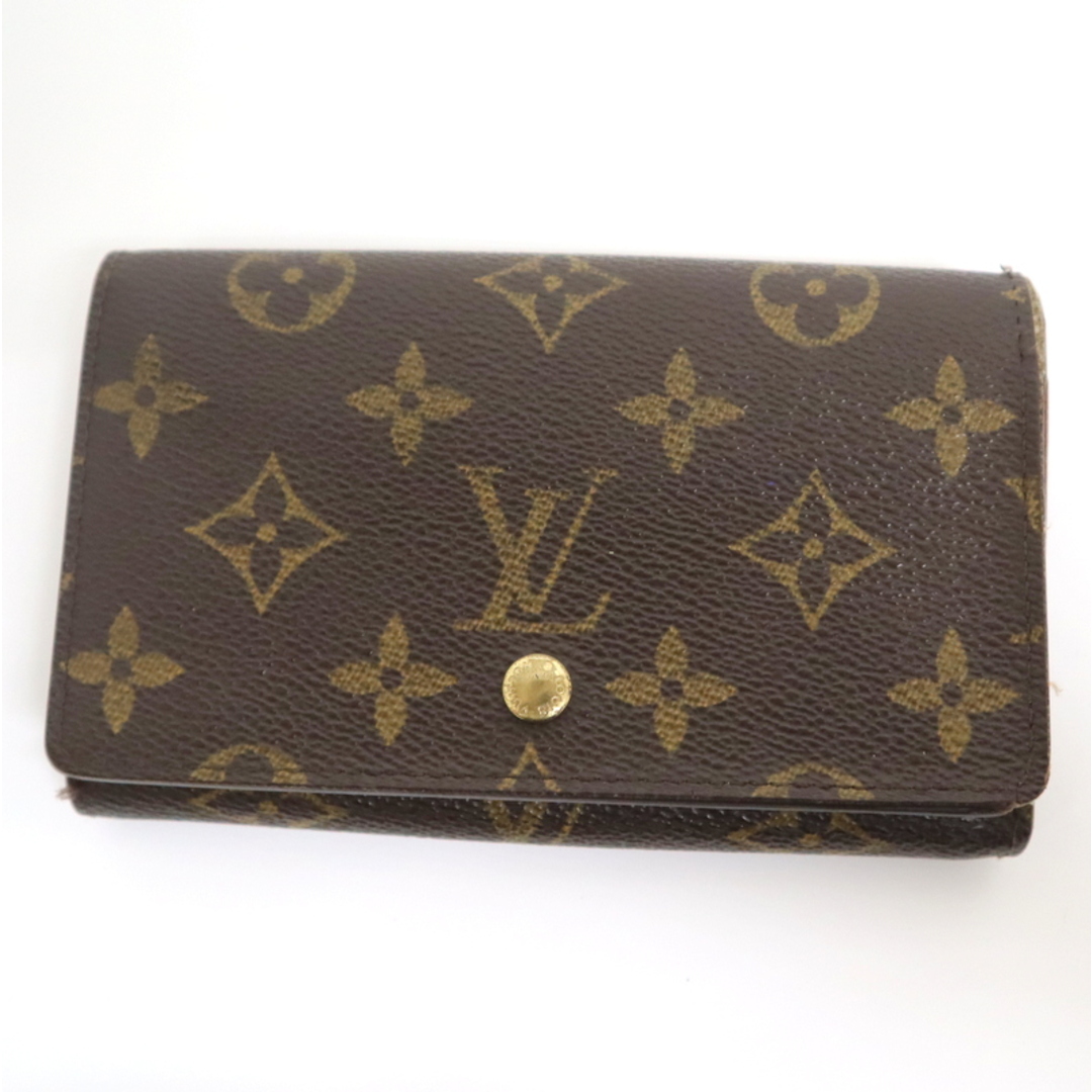 【LOUIS VUITTON】ルイヴィトン ポルトフォイユトレゾール L字ファスナー 二つ折り財布 モノグラム M61736 SP0032/kt07225ko