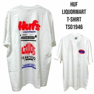 ハフ(HUF)のHUF ハフ LIQUORMART T-SHIRT リカーマート Tシャツ L(Tシャツ/カットソー(半袖/袖なし))