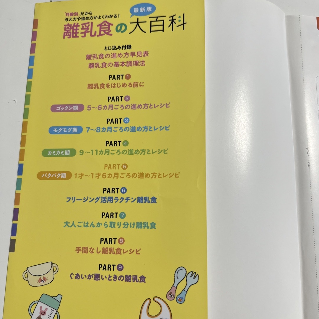 学研(ガッケン)の離乳食の大百科 「月齢別」だから与え方や進め方がよくわかる！ エンタメ/ホビーの雑誌(結婚/出産/子育て)の商品写真