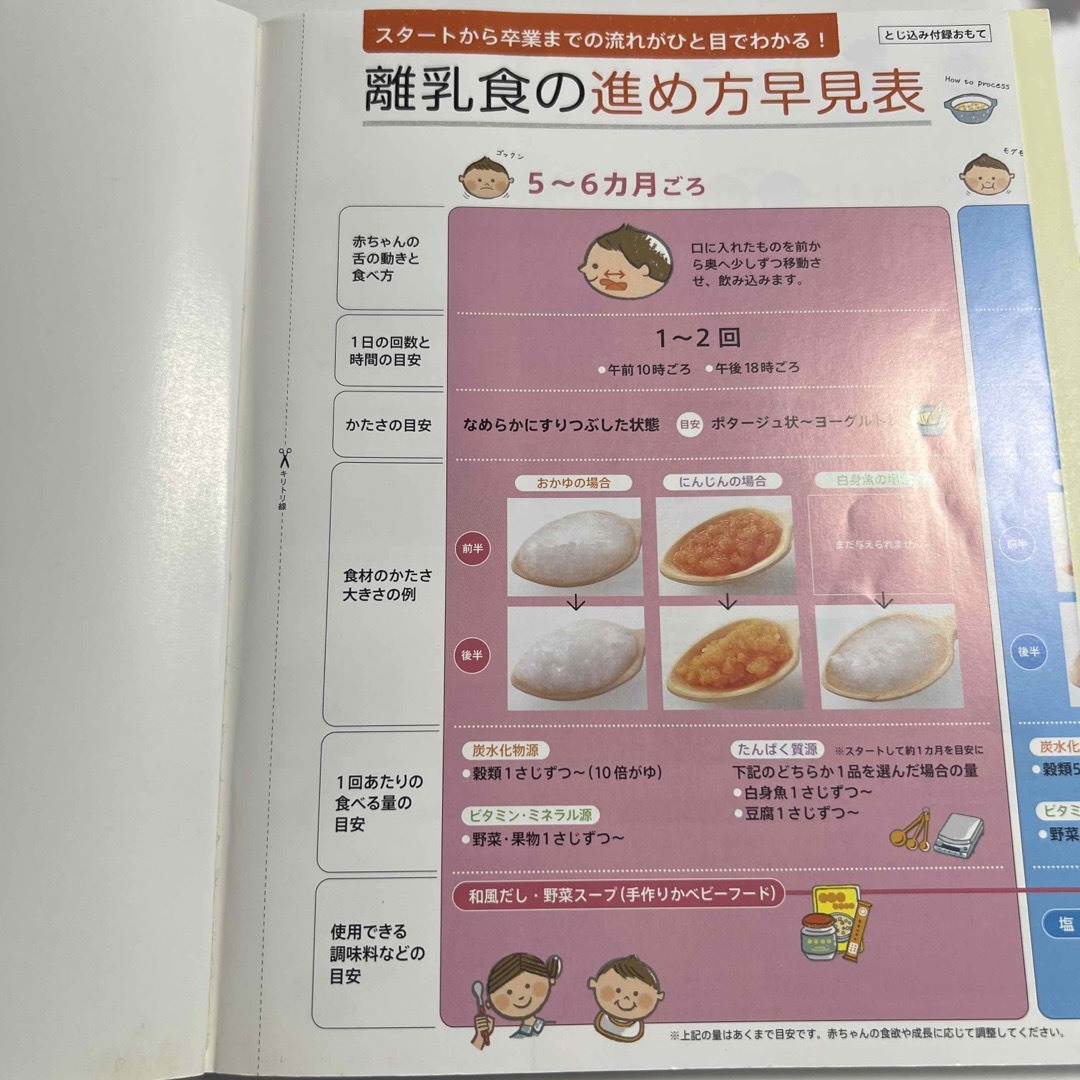 学研(ガッケン)の離乳食の大百科 「月齢別」だから与え方や進め方がよくわかる！ エンタメ/ホビーの雑誌(結婚/出産/子育て)の商品写真