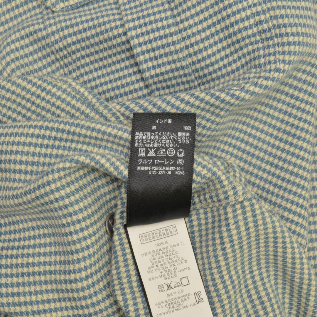 RRL】ハウンドトゥース ワーク長袖シャツ - シャツ