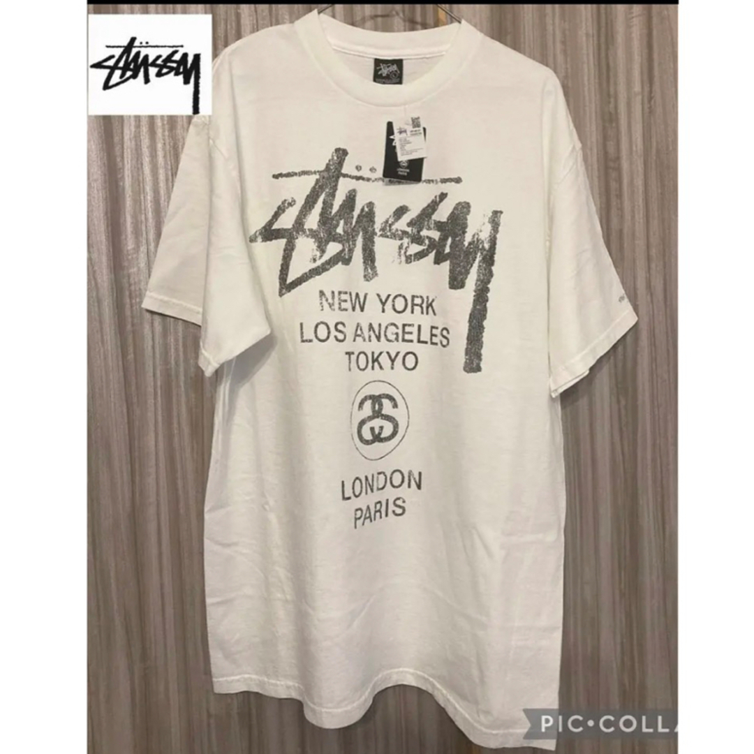 STUSSY 00s デッドストック　タグ付き未使用品‼️ ストックロゴ‼️