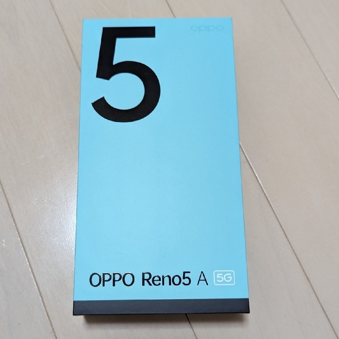 早い者勝ち　新品未使用　OPPO Reno5 A 5G 128GB アイスブルー