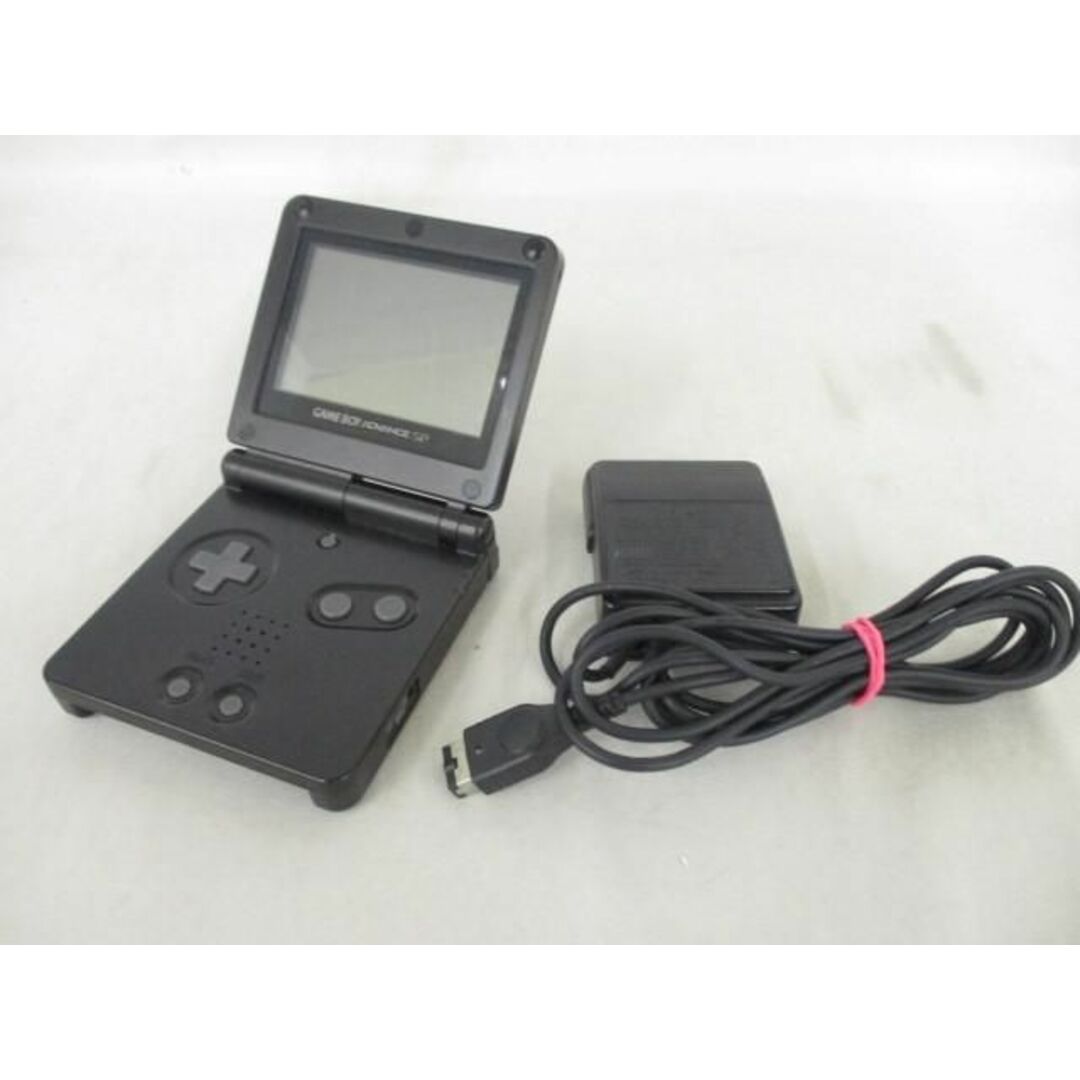 良品 ゲーム ゲームボーイアドバンスSP 本体 AGS-001 オニキスブラック 動作品 充電器付き