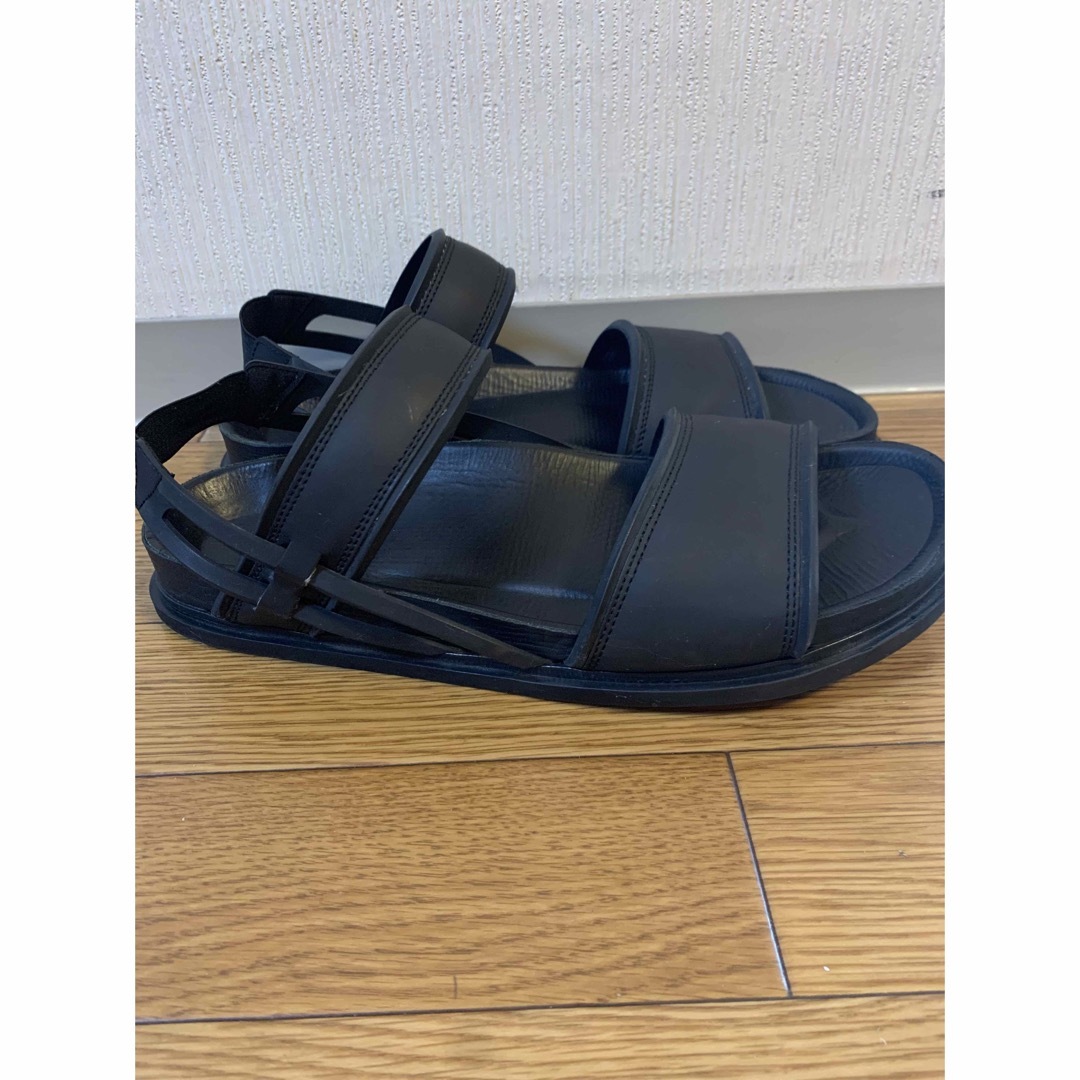 ZARA(ザラ)のZARA MEN サンダル　ブラック黒　ザラ メンズの靴/シューズ(サンダル)の商品写真