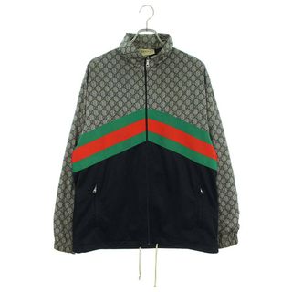 グッチ(Gucci)のグッチ  545606 XJAC2 GG総柄切替テクニカルジャージジャケットブルゾン メンズ M(ブルゾン)